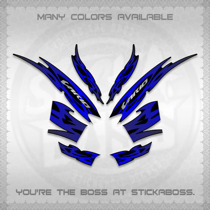 CLICK 125 V2 INDO STRIPING DECALS (2026 NUSANTARA MOTIF) STICKER DECALS By STICKABOSS
