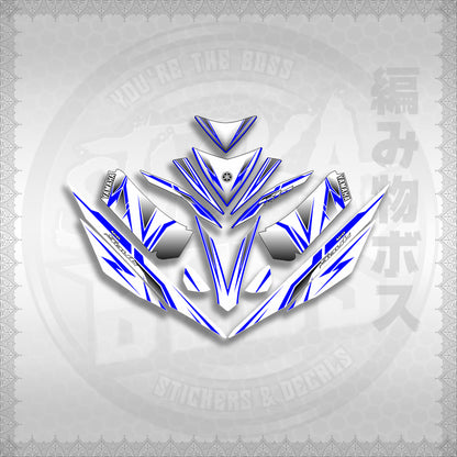 STICKER DECALS for MIO 4 (MIRGADEFOWH) By STICKABOSS (SOFIE LAMINATED WATERPROOF)