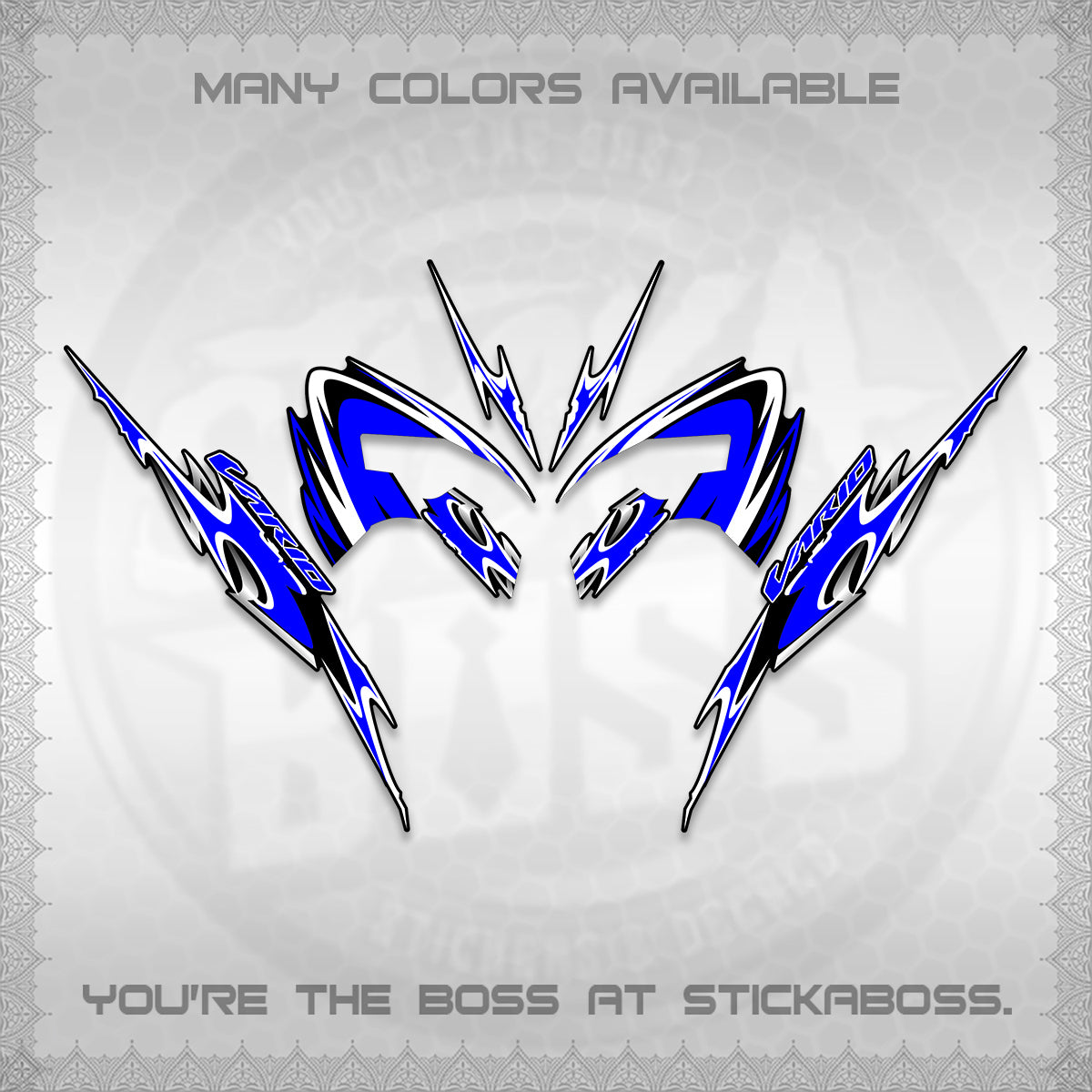 CLICK 125 V3 VARIO STRIPING DECALS (2026 NEW LED DESIGN) STICKER KITS By STICKABOSS