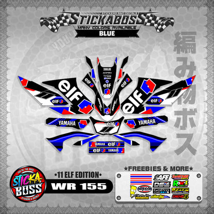 WR 155 STICKER DECALS ( 11 ELF EDITION )【WITH FREEBIES】