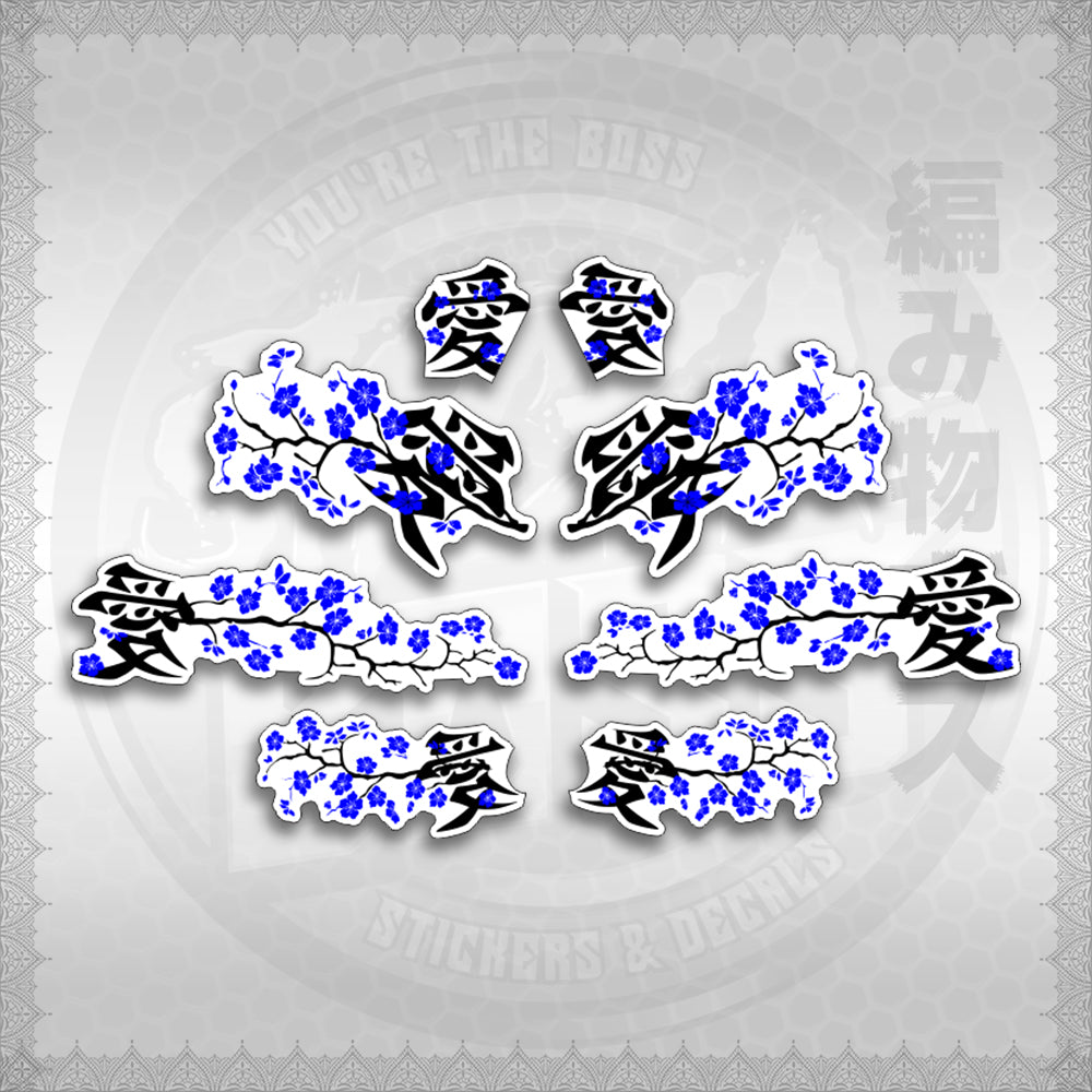 STICKER DECALS for NMAX V1 INDO FOR WHITE (NV1FWSAXFL) By STICKABOSS (SOFIE LAMINATED WATERPROOF)