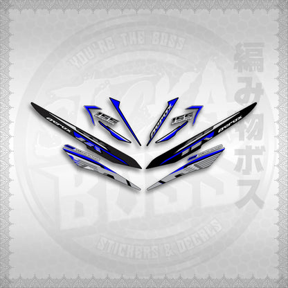 STICKER DECALS for AEROX 155 V1 (NESPGR) By STICKABOSS (SOFIE LAMINATED WATERPROOF)