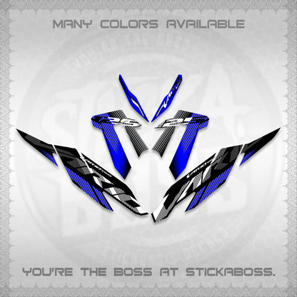 CLICK 125 V4 MALAYSIAN VARIO DECALS (2020 DESIGN) STICKER DECALS By STICKABOSS