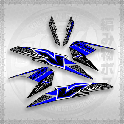 CLICK 125 V3 MALAY / INDO CONCEPT (CV3STSTVAA29) By STICKABOSS (SOFIE LAMINATED WATERPROOF)