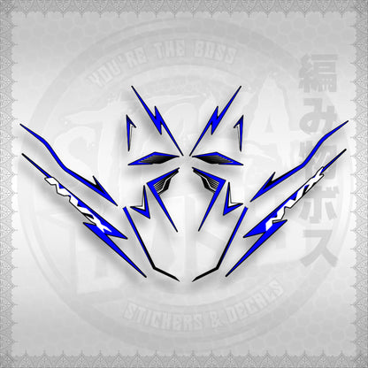 AEROX 155 V2 MALAY CONCEPT ( NVX HIBISCUS ) STICKER DECALS By STICKABOSS