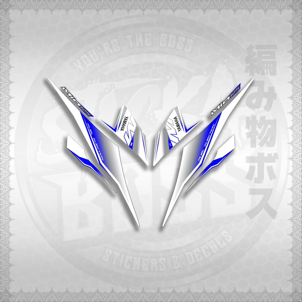 STICKER DECALS for MIO I 125 M3 (MIISTMOFOWH) By STICKABOSS (SOFIE LAMINATED WATERPROOF)