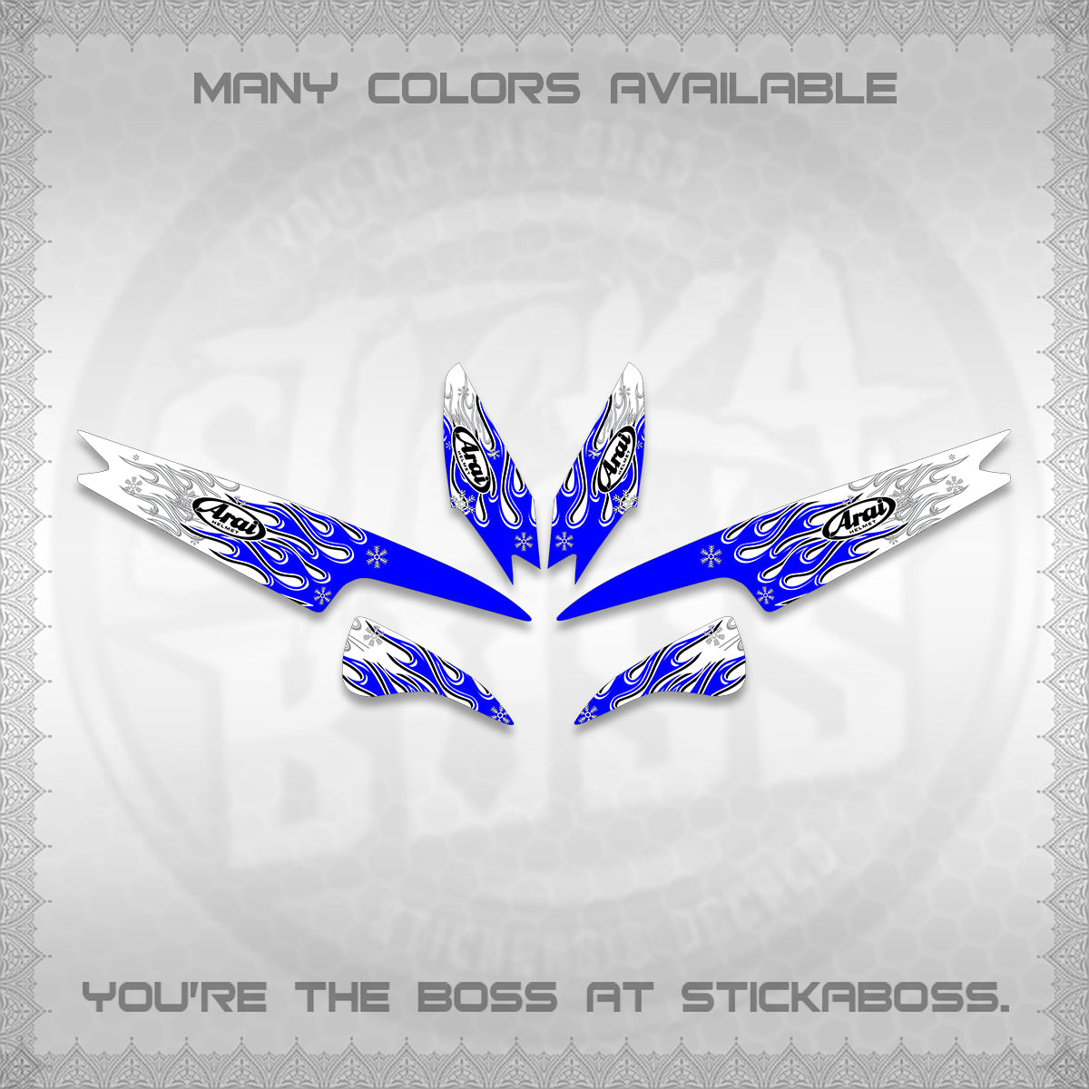 AEROX V3 STOCK STRIPING DECALS (SP EDITION)STICKER DECALS By STICKABOSS