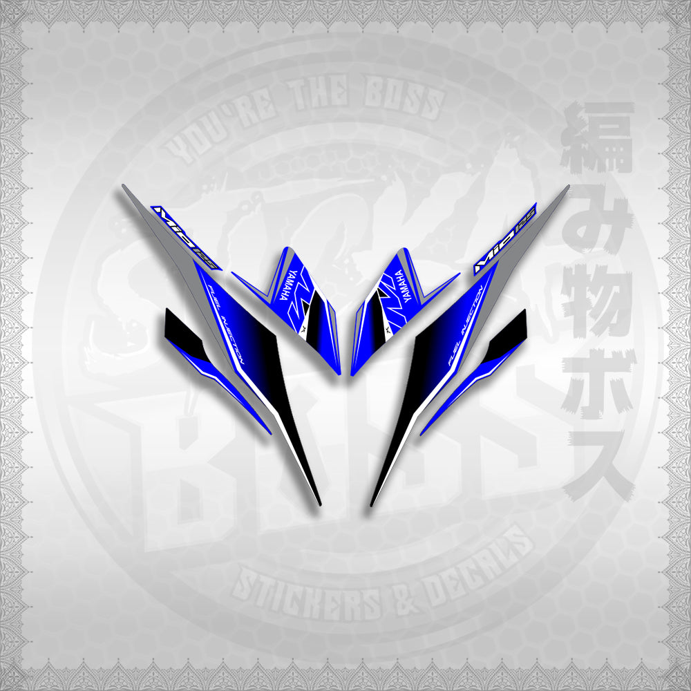 STICKER DECALS for MIO I 125 M3 (MIISTMO) By STICKABOSS (SOFIE LAMINATED WATERPROOF)