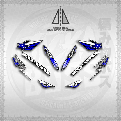 STICKER DECALS for AEROX 155 V1 (AV120ARIN02) By STICKABOSS (SOFIE LAMINATED WATERPROOF) (Copy) (Copy)