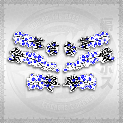 STICKER DECALS for NMAX V2 INDO FOR WHITE (NV2FWSAXFL) By STICKABOSS (SOFIE LAMINATED WATERPROOF)