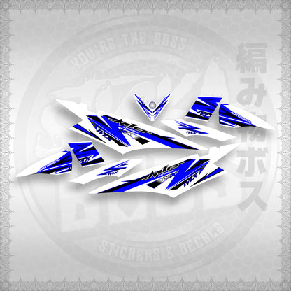 STICKER DECALS for MIO SOUL I (MSISTCAFOWH) By STICKABOSS (SOFIE LAMINATED)