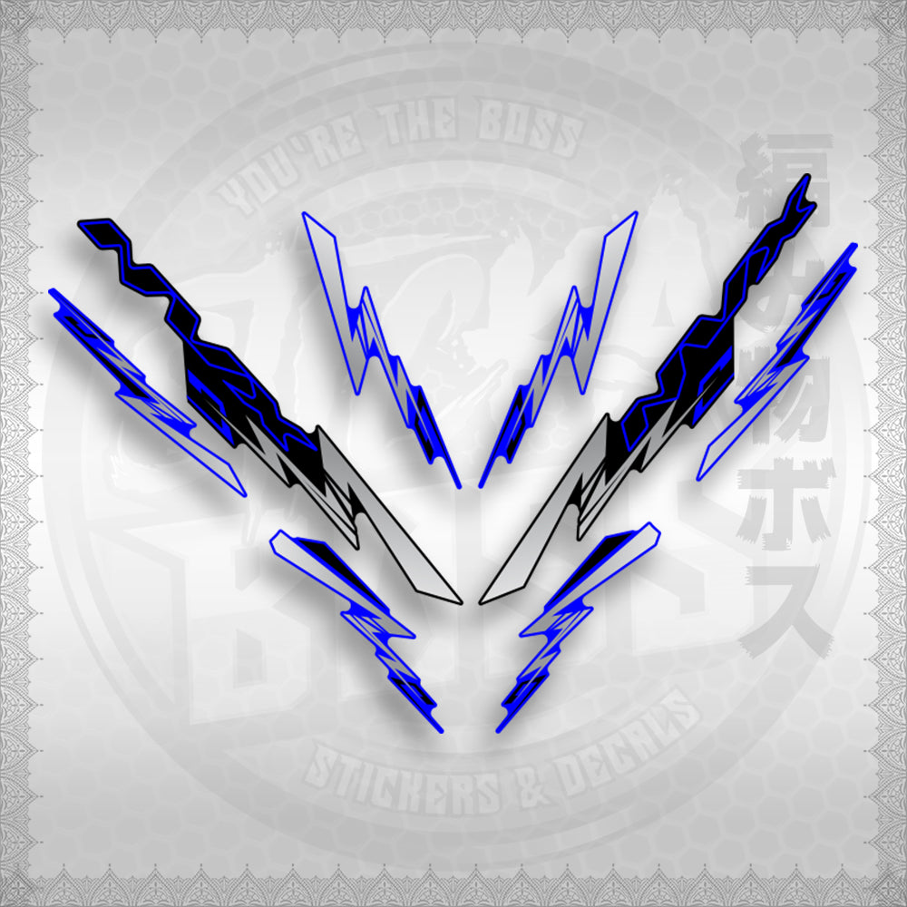 AEROX 155 V2 INDO-MALAY CONCEPT ( NVX ALPHA x OMEGA ) STICKER DECALS By STICKABOSS