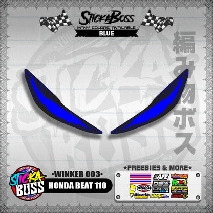 BEAT 110 FI V2 (WINKER 003) TRANSPARENT【WITH FREEBIES】