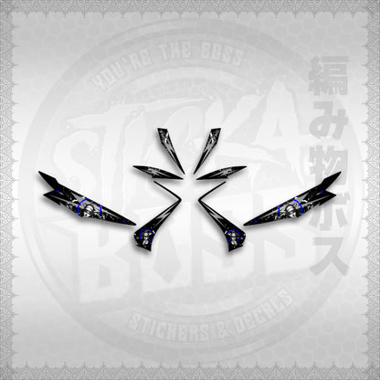 STICKER DECALS for MIO SOUL I CARB MALAYSIAN (MSILASA) By STICKABOSS (SOFIE LAMINATED WATERPROOF)