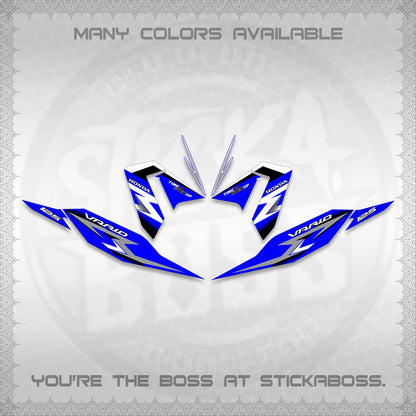 CLICK 125 V4 VARIO DECALS (2026 VR0006 DESIGN) STICKER KITS BY STICKABOSS