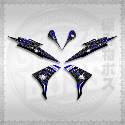 SNIPER 135 MX ( DYNO PRO ) STICKER DECALS By STICKABOSS