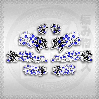 STICKER DECALS for NMAX V1 INDO FOR WHITE (NV1FWSAXFL) By STICKABOSS (SOFIE LAMINATED WATERPROOF)