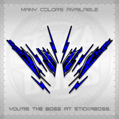 CLICK 125 V2 INDO DECALS (2024 CL 00-A8 STYLE) STICKER KITS By STICKABOSS