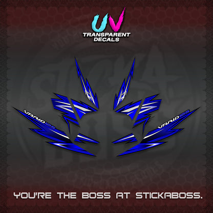 CLICK 125 V4 INDO VARIO UV TRANSPARENT DECALS (2026 VANDOREN STYLE) STICKER DECALS By STICKABOSS