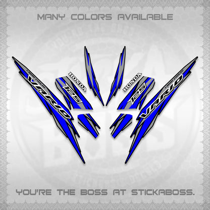 CLICK 125 V3 INDO DECALS (2024 SV 22-A1 STYLE) STICKER KITS By STICKABOSS