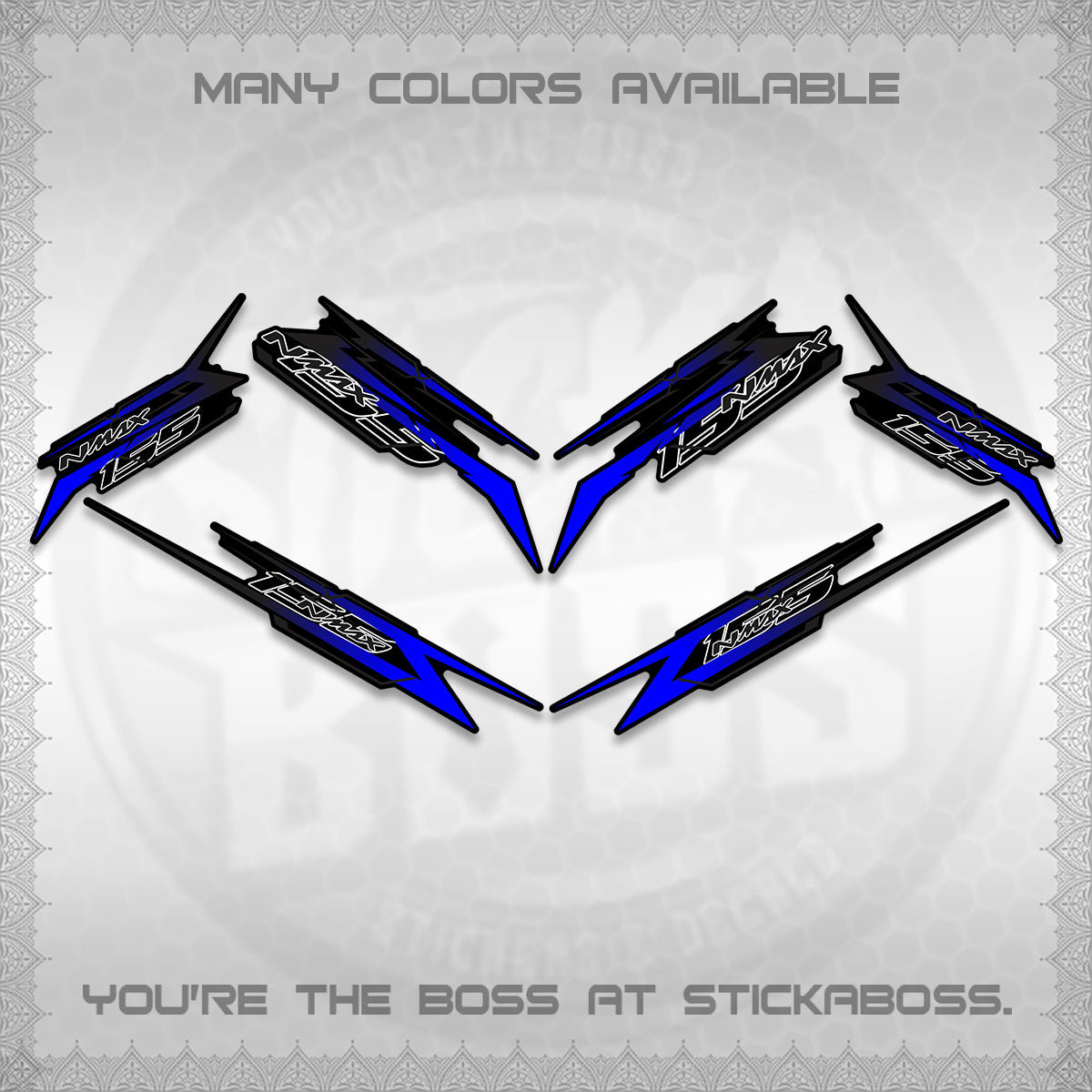 NMAX V2 MALAY-INDO DECALS (2026 MIO3 NEW DESIGN) STICKER DECALS BY STICKABOSS (Copy)