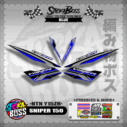 SNIPER 150 DECALS ( NTN Y15ZR )【WITH FREEBIES】
