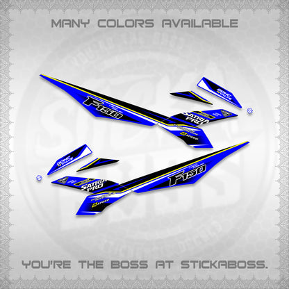 RAIDER 150 PRO SATRIA DECALS (NTN N07 DESIGN) STICKER DECALS BY STICKABOSS