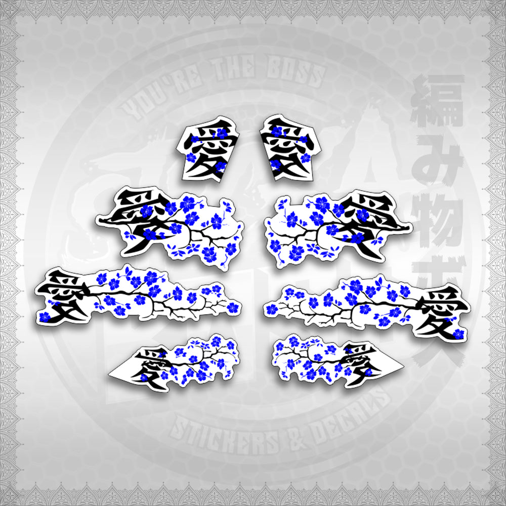 STICKER DECALS for NMAX V3 TURBO INDO FOR WHITE (NV3FWSAXFL) By STICKABOSS (SOFIE LAMINATED WATERPROOF)