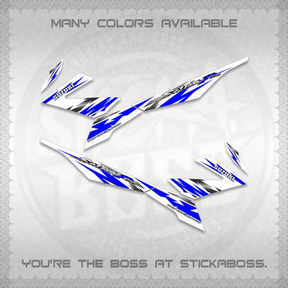 RAIDER 150 FI FOR WHITE SATRIA DECALS (TH CODE 2) STICKER DECALS BY STICKABOSS (Copy) (Copy)