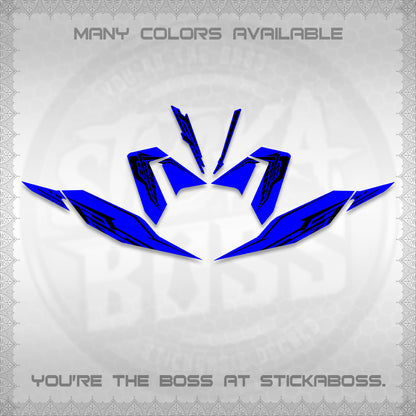 CLICK 125 V4 DECALS (2026 VEERIZA STYLISH DESIGN) STICKER DECALS By STICKABOSS