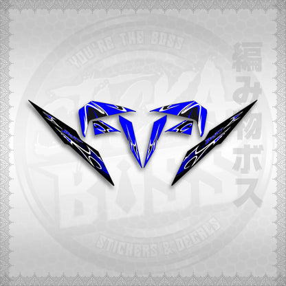 STICKER DECALS for BEAT FI V2 (BV225LENEMOHO) By STICKABOSS (SOFIE LAMINATED WATERPROOF)