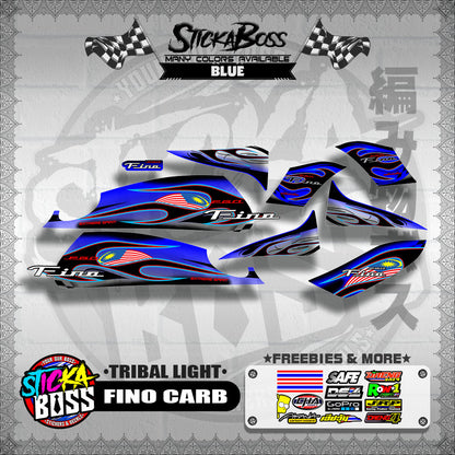 FINO CARB DECALS ( TRIBAL LIGHT )【WITH FREEBIES】