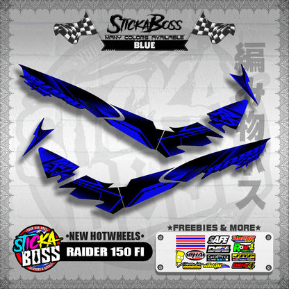 RS 125 / NICE 125 DECALS ( EL VERDE ROAD SPORT ) [ PREMIUM GLOSSY LAMINATED ]【WITH FREEBIES】