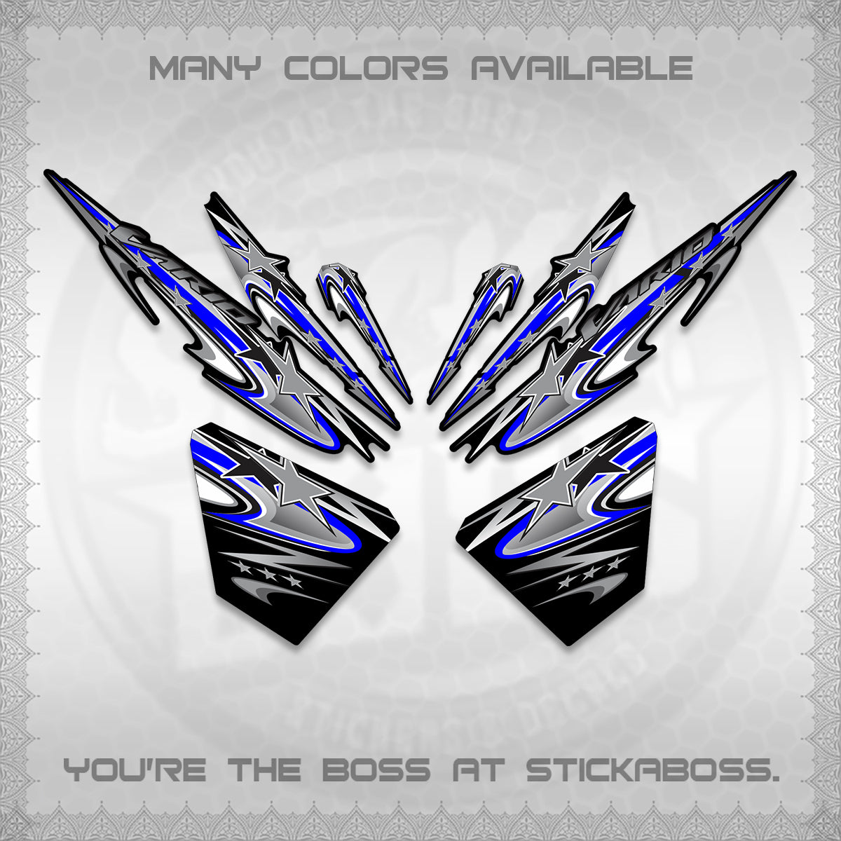 CLICK V1 VARIO DECALS (2026 RISING STAR DESIGN) STICKER DECALS By STICKABOSS (Copy) (Copy) (Copy) (Copy) (Copy) (Copy) (Copy)
