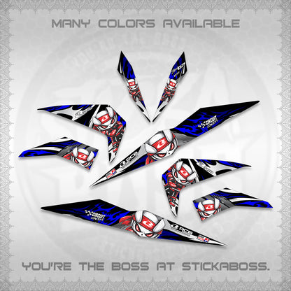 BEAT FI V2 DECALS (2026 NEW RCB 2.0 DESIGN) STICKER KITS BY STICKABOSS