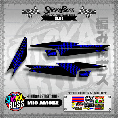 MIO AMORE DECALS ( FISHBONE STREET SIDE )【WITH FREEBIES】