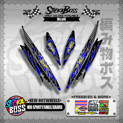 MIO SPORTY / SMILE / GRAVIS DECALS ( NEW HOTWHEELS )