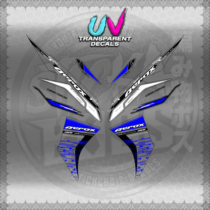 【PREMIUM UV PRINT】TRANSPARENT AEROX V3 ALPHA TURBO INDO (AV3NESTEDMA)【WITH FREEBIES】