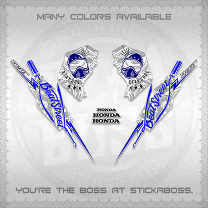 BEAT FI V2 FOR WHITE DECALS (2026 BEATSTREET DESIGN) STICKER KITS BY STICKABOSS