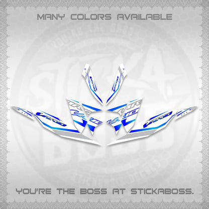 CLICK 125 V4 VARIO DECALS (2026 WHITE EDITION DESIGN) STICKER KITS By STICKABOSS
