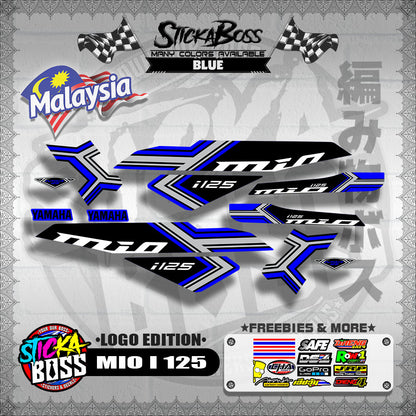 MIO I 125 MALAYSIAN DECALS ( LOGO EDITION )【WITH FREEBIES】