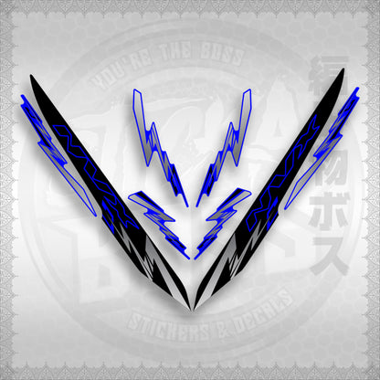 AEROX 155 V1 INDO-MALAY CONCEPT ( NVX ALPHA x OMEGA ) STICKER DECALS By STICKABOSS