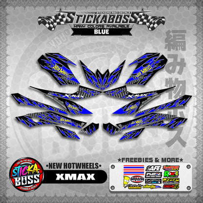 XMAX DECALS ( NEW HOTWHEELS )【WITH FREEBIES】