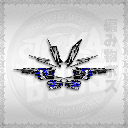 STICKER DECALS for AEROX 155 V2 MALAYSIAN (AV2STLASA) By STICKABOSS (SOFIE LAMINATED WATERPROOF)