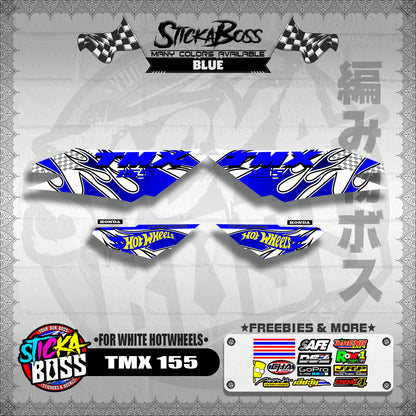 TMX 155 DECALS ( FOR WHITE HOTWHEELS )【WITH FREEBIES】