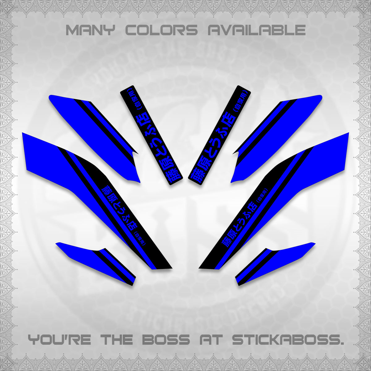 NMAX V2 DECALS (TRUENO STYLE DESIGN) STICKER KITS By STICKABOSS