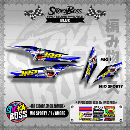MIO SPORTY / 1 / AMORE DECALS ( JRP X DORAEMON ZOMBIE )【WITH FREEBIES】
