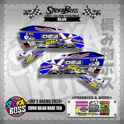EURO DAAN HARI 150 DECALS ( JRP X DAENG 2023 )【WITH FREEBIES】