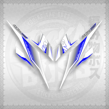 STICKER DECALS for MIO I 125 M3 (MIISTMOFOWH) By STICKABOSS (SOFIE LAMINATED WATERPROOF)