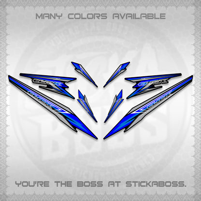 CLICK 160 DECALS(2026 SHARP 00-A1 DESIGN)STICKER DECALS By STICKABOSS
